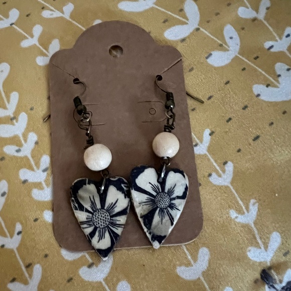 Jewelry - Handmade Wood Earrings